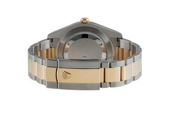 Thumbnail von Rolex Datejust II Black Roman Stahl Gold Automatik Herrenuhr Oyster Ref. 116333