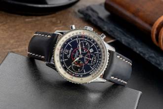 Thumbnail von Breitling Montbrillant Chronograph Automatik Stahl Herrenuhr Ref. A41030