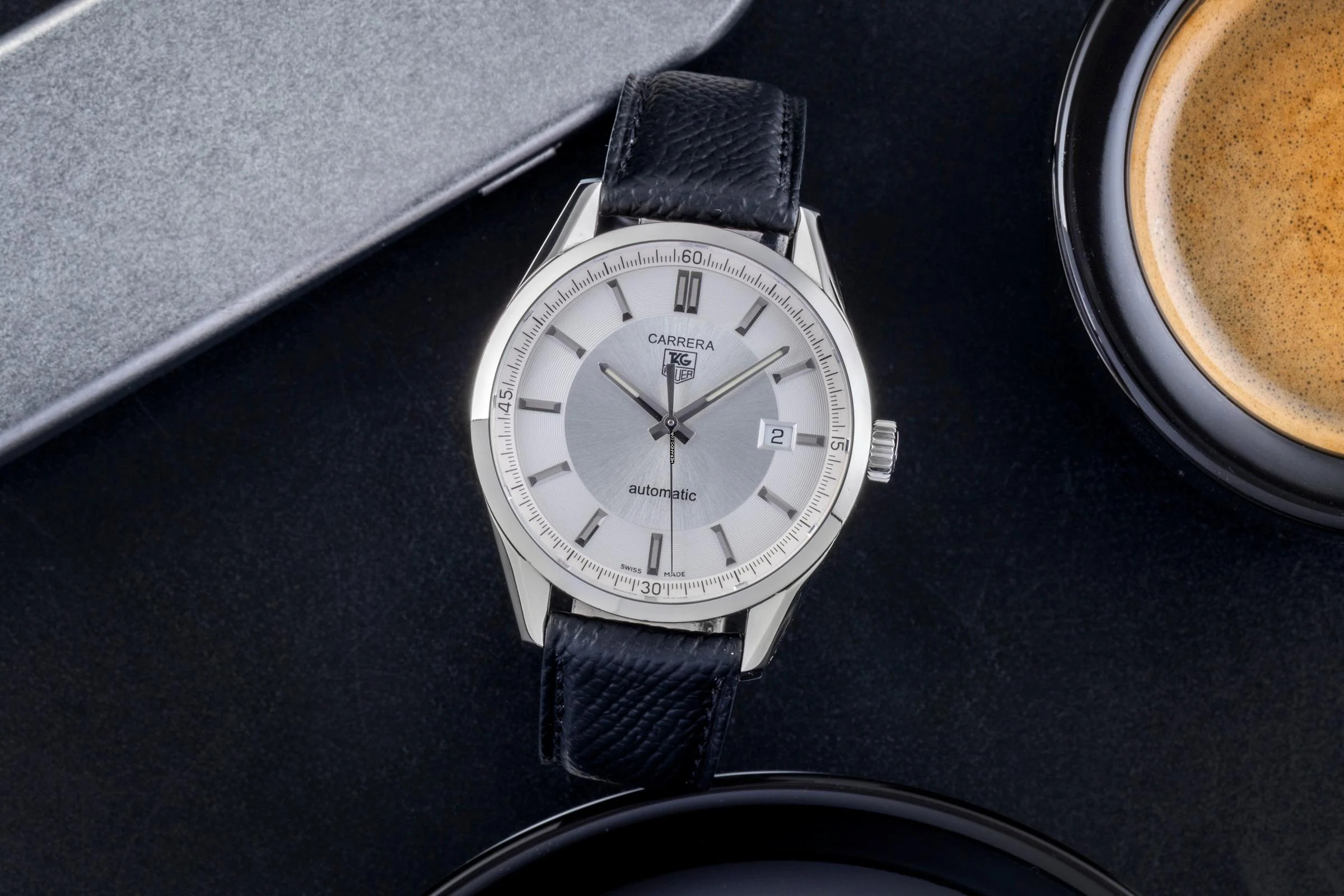 TAG Heuer Carrera Calibre 5 Stahl Automatik Herrenuhr Ref. WV211A Box