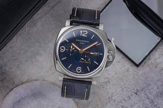 Thumbnail von Panerai Luminor Due GMT Power Reserve Titan Automatik Ref. PAM00964 B&P 2022
