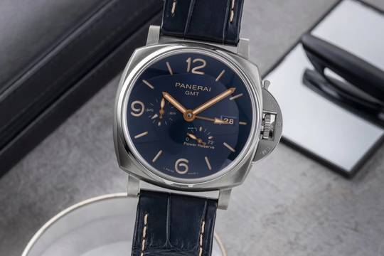  Panerai Luminor Due GMT Power Reserve Titan Automatik Ref. PAM00964 B&P 2022 