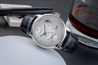 Thumbnail von Glashütte Original PanoMaticLunar Stahl Automatik Herrenuhr Ref 1-90-02-42-32-01 B&P 2025