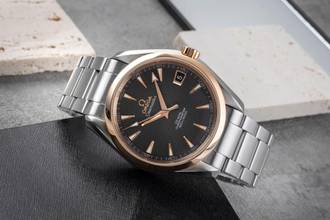 Thumbnail von Omega Seamaster Aqua Terra 150M Co-Axial Stahl / Gold Ref. 231.20.39.21.06.003