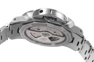 Thumbnail von Panerai Luminor Marina Automatic Stahl Automatik Herrenuhr Ref PAM00977 Box & Papiere 2019