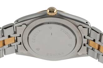 Thumbnail von Tudor Prince Date Stahl / Gold Linen Dial Automatik Ref. 74033 Klassiker