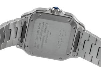 Thumbnail von Cartier Santos de Cartier Stahl Automatik Herrenuhr Ref. WSSA00065