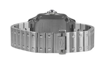 Thumbnail von Cartier Santos de Cartier Stahl Automatik Herrenuhr Ref. WSSA00065