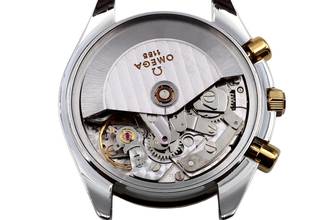 Thumbnail von Omega Speedmaster Chronograph Stahl / Gold Automatik Herrenuhr Ref. 3311.80.00