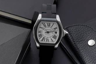 Thumbnail von Cartier Roadster Stahl Automatik Herrenuhr Ref. W6206018