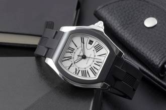 Thumbnail von Cartier Roadster Stahl Automatik Herrenuhr Ref. W6206018