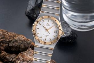 Thumbnail von Omega Constellation Quartz Stahl / Gold Quarz Herrenuhr Ref. 1312.30.00 Klassiker