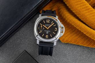 Thumbnail von Panerai Luminor Marina Stahl Handaufzug Herrenuhr Ref. PAM00632