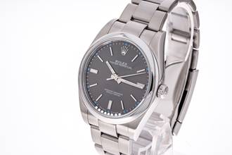 Thumbnail von Rolex Oyster Perpetual 39 Grey – 114300 – like NEW – 09/2015 Full Set