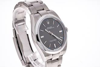 Thumbnail von Rolex Oyster Perpetual 39 Grey – 114300 – like NEW – 09/2015 Full Set