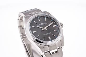 Thumbnail von Rolex Oyster Perpetual 39 Grey – 114300 – like NEW – 09/2015 Full Set