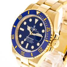 Thumbnail von Rolex Submariner Date 41 Yellow Gold Blue – 126618LB – как НОВЫЙ – 2022 Полный комплект Lc100