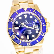 Thumbnail von Rolex Submariner Date 41 Yellow Gold Blue – 126618LB – как НОВЫЙ – 2022 Полный комплект Lc100