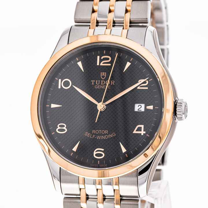  Tudor 1926 Black Steel Gold 39mm – 91551-0003 – NEW – 2022 Full Set 