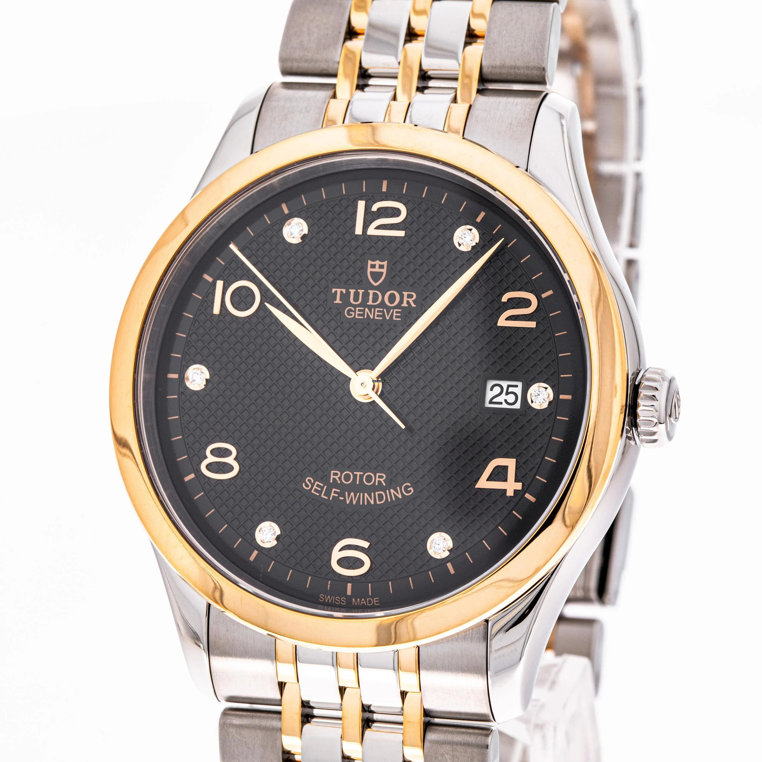 Tudor 1926 Black Steel Gold 39 – 91551-0003 – NEW – 2022 Full Set