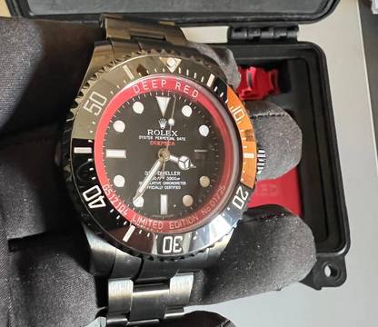  Rolex Sea-Dweller Deepsea Oyster Perpetual Date Sea-Dweller Deepsea DEEP RED No.01/25 Monaco 