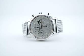 Thumbnail von Breitling Transocean Chronograph 1461 43mm - Perpetual Calendar Like New - With Papers - 24 Months Warranty A19310 2018