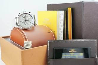 Thumbnail von Breitling Transocean Chronograph 1461 43mm - Perpetual Calendar Like New - With Papers - 24 Months Warranty A19310 2018