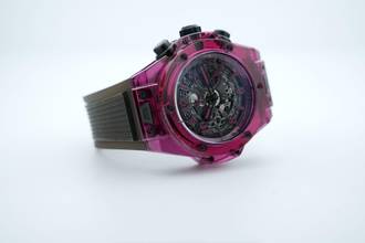 Thumbnail von Hublot Big Bang Unico 45mm Red Sapphire - With Box And Papers - With Additional Hublot Velcro Strap - 24 Months Warranty 411.JR.4901.RT