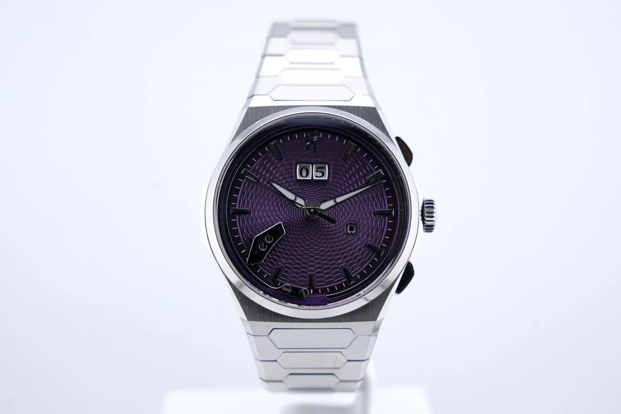 Lucky Harvey Titanium Chiming Purple 40mm - Limited To 50 Pcs - Box+Papers Chime