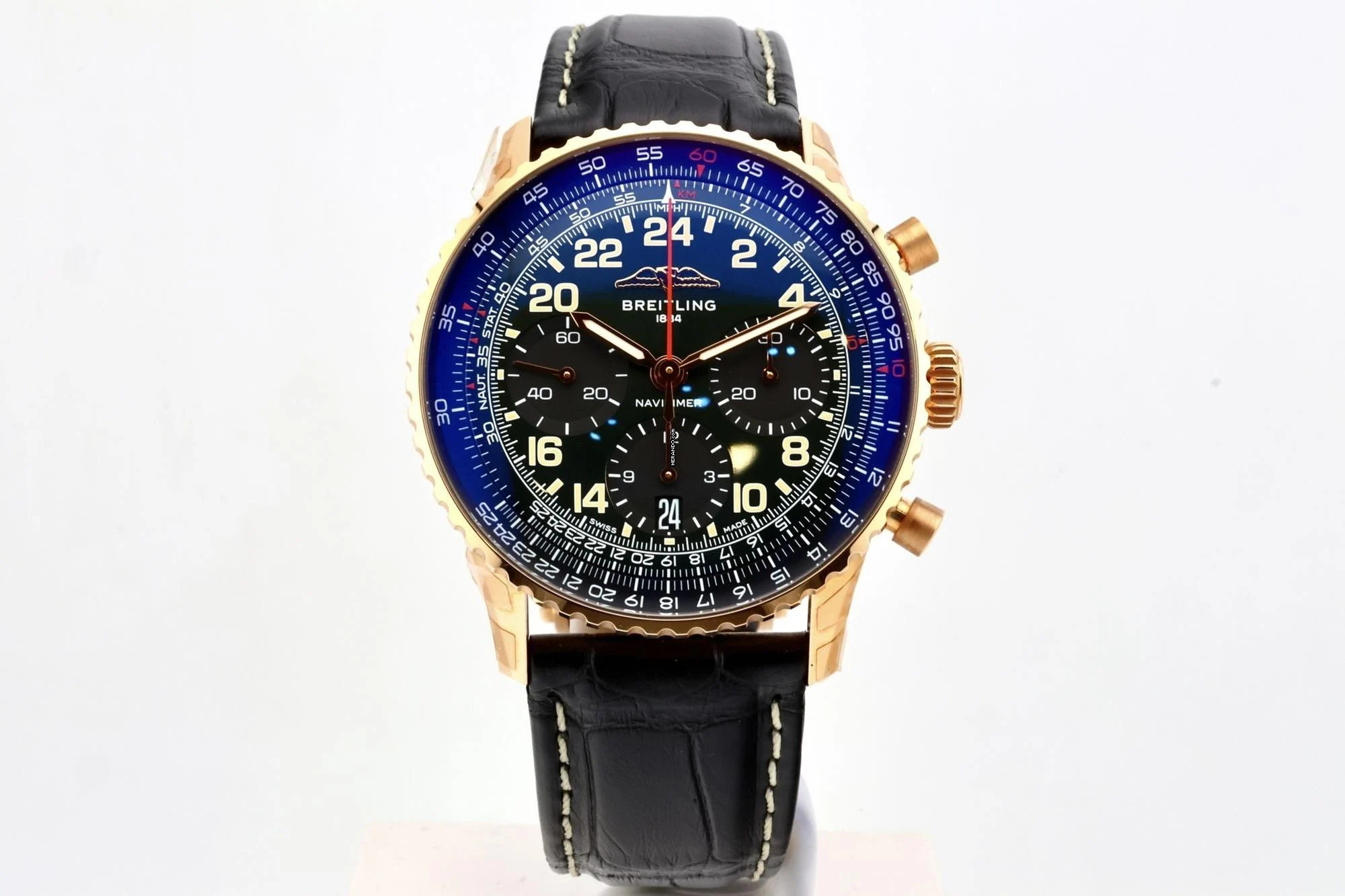  Breitling Navitimer Cosmonaute B12 Chronograph 41 Rose Gold - Unworn With Stickers - RB12302A1L1P1 2024 