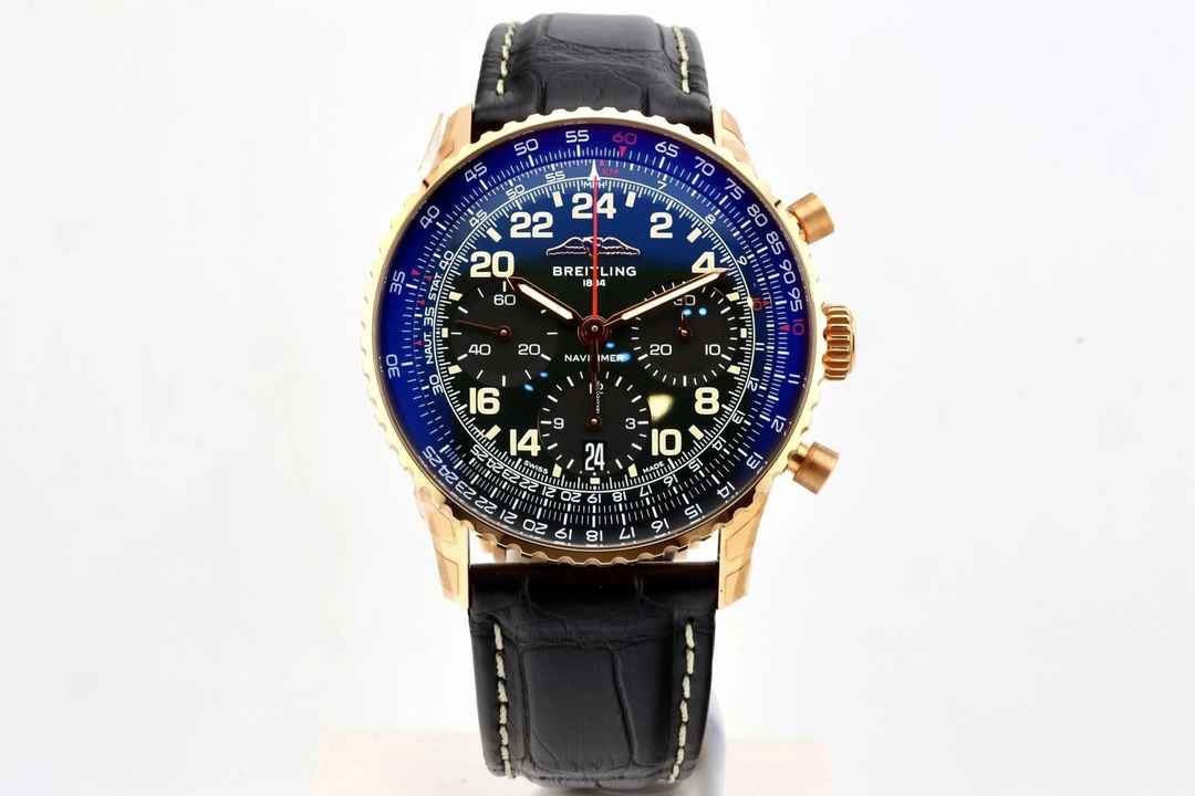  Breitling Navitimer Cosmonaute B12 Chronograph 41 Rose Gold - Unworn With Stickers - RB12302A1L1P1 2024 