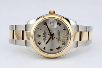 Thumbnail von Rolex Datejust 31 31mm Steel And Yellow Gold - Diamond Dial - 178243
