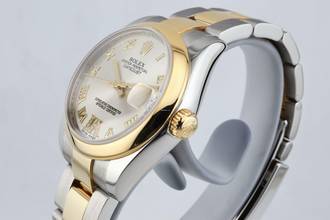 Thumbnail von Rolex Datejust 31 31mm Steel And Yellow Gold - Diamond Dial - 178243