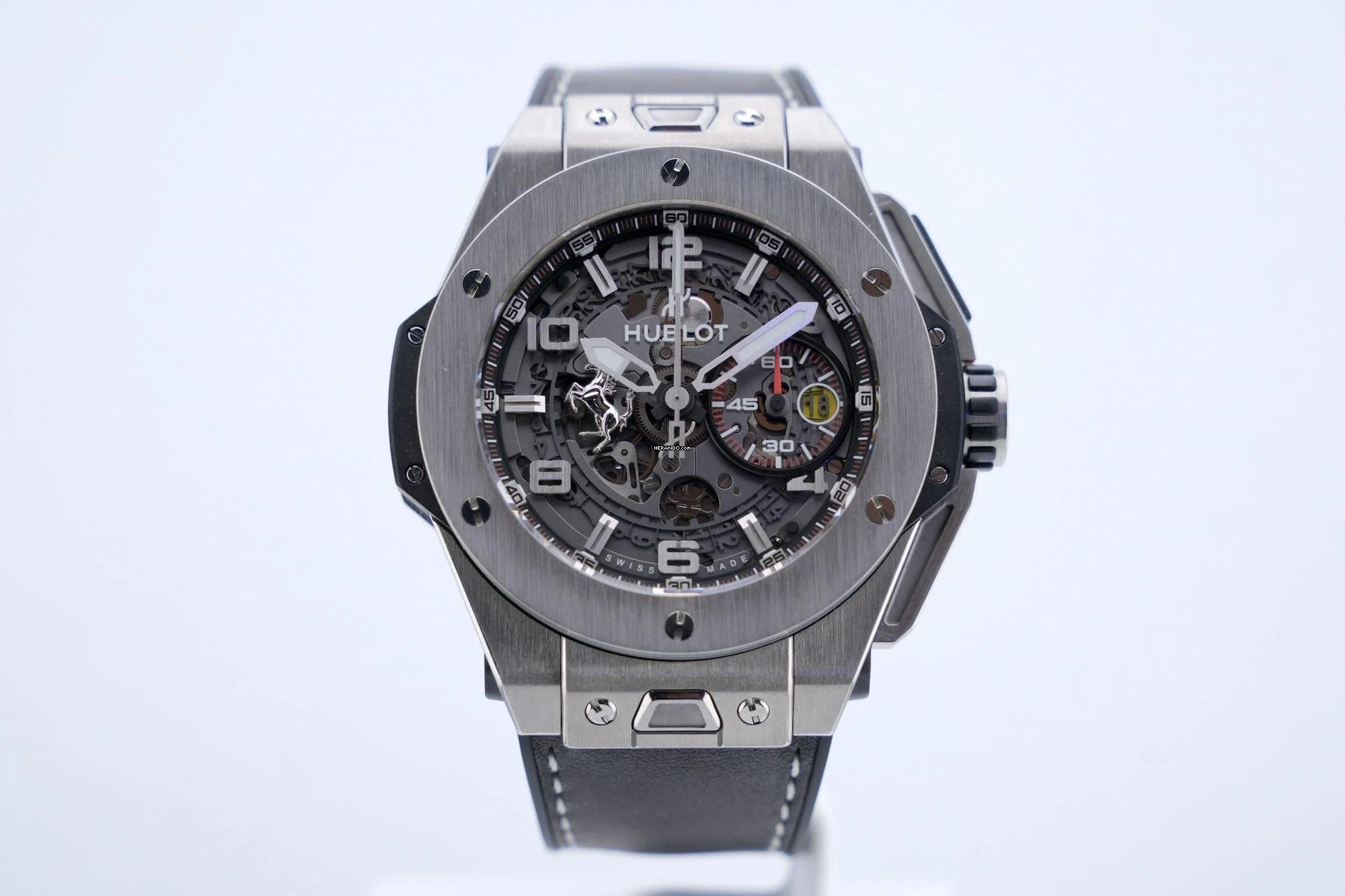  Hublot Big Bang Ferrari 45mm - Limited Edition - Box+Papers - 24 Months Warranty - 401.NX.0123.VR 