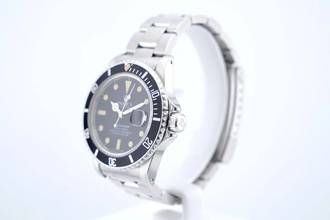 Thumbnail von Rolex Submariner Date Pallettoni Matte Dial With Patina - 24 Months Warranty - 16800 1981