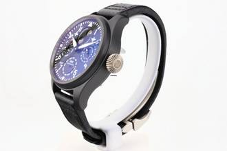 Thumbnail von IWC Große Fliegeruhr Top Gun Big Pilot Top Gun - Perpetual Calendar In Ceramic - With Box And Papers - IW502902