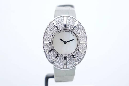  Harry Winston Talk To Me - 18k White Gold And Diamonds - 811/LQW 