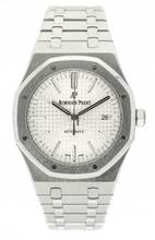 Thumbnail von Audemars Piguet Royal Oak Selfwinding 41MM White Dial Like New Box+Papers 15400ST.OO.1220ST.02