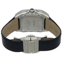 Thumbnail von Cartier Santos 100 Ref. 2878 Midsize Full set with diamonds