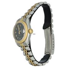 Thumbnail von Rolex Lady-Datejust 26 Ref.69173 Full Set Black Roman Dial