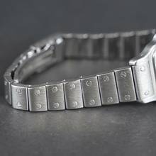 Thumbnail von Cartier Santos Galbée Lady Unpolierter Originalzustand Inkl. Original Papiere