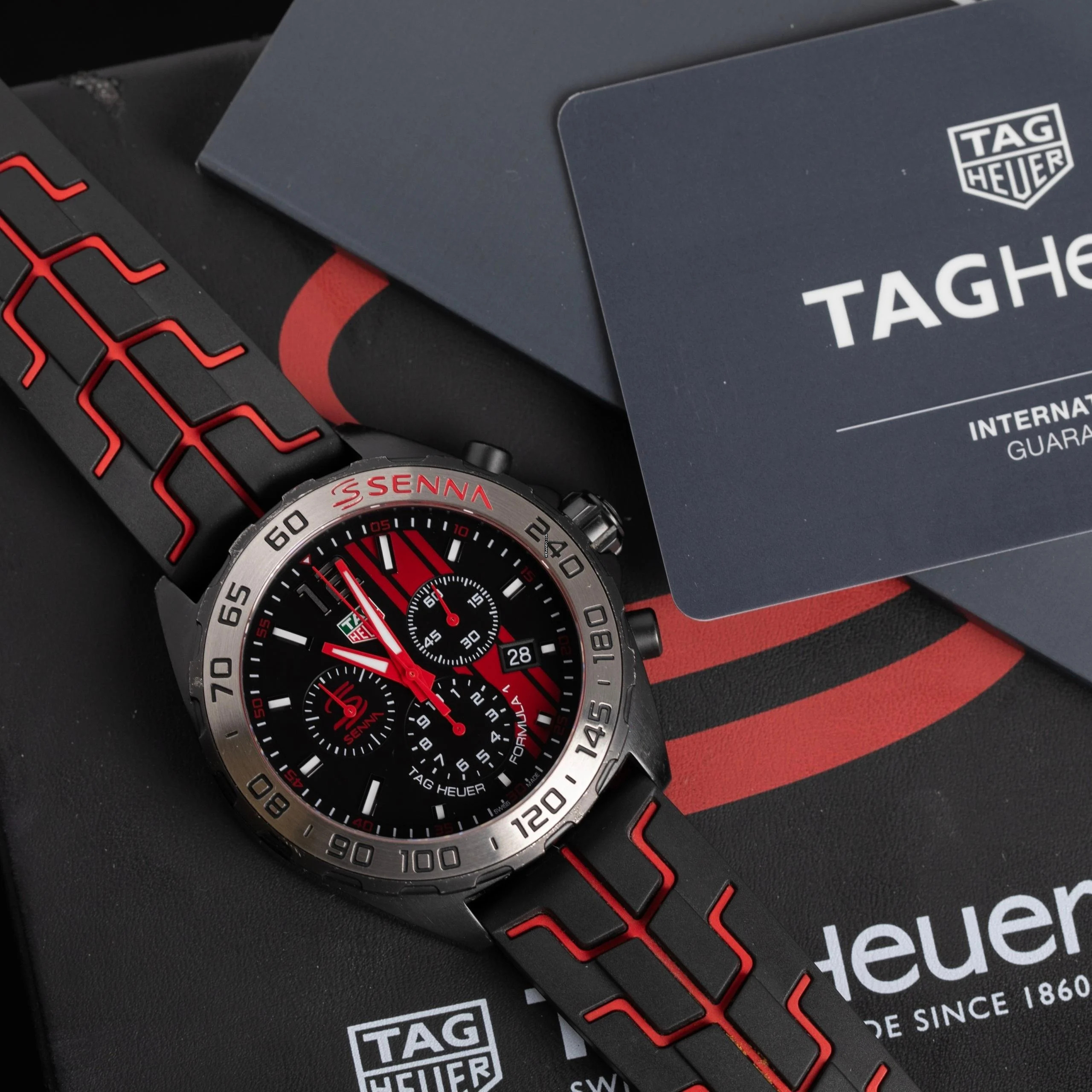 TAG Heuer Formula 1 Quarz Senna Full Set 