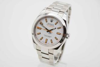 Thumbnail von Rolex Milgauss Zifferblatt weiß mit neuem Service
