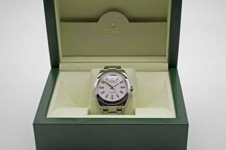 Thumbnail von Rolex Milgauss Zifferblatt weiß mit neuem Service
