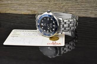 Thumbnail von Omega Seamaster Diver 300 M Quarz 36MM James Bond - Blue Wave Dial - Vintage