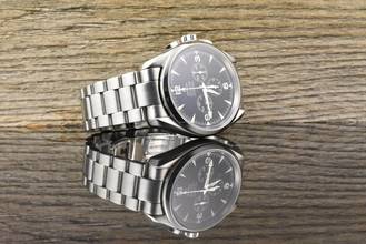 Thumbnail von Omega Seamaster Railmaster Aqua Terra 150M Railmaster Chronograph Black Dial - Full Set 2018