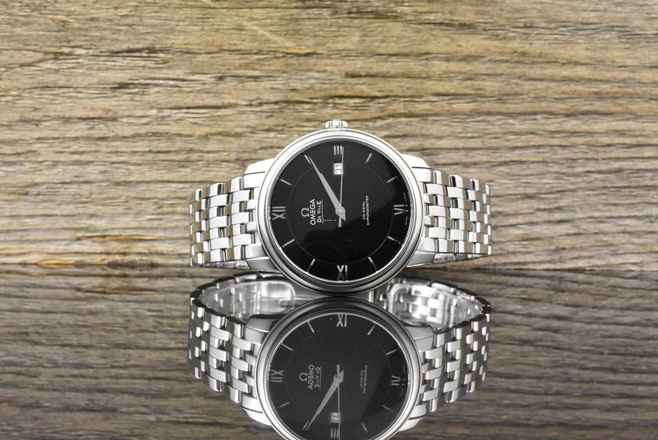  Omega De Ville Prestige Co Axial 40MM Black Dial Automatik - Full Set 2020 