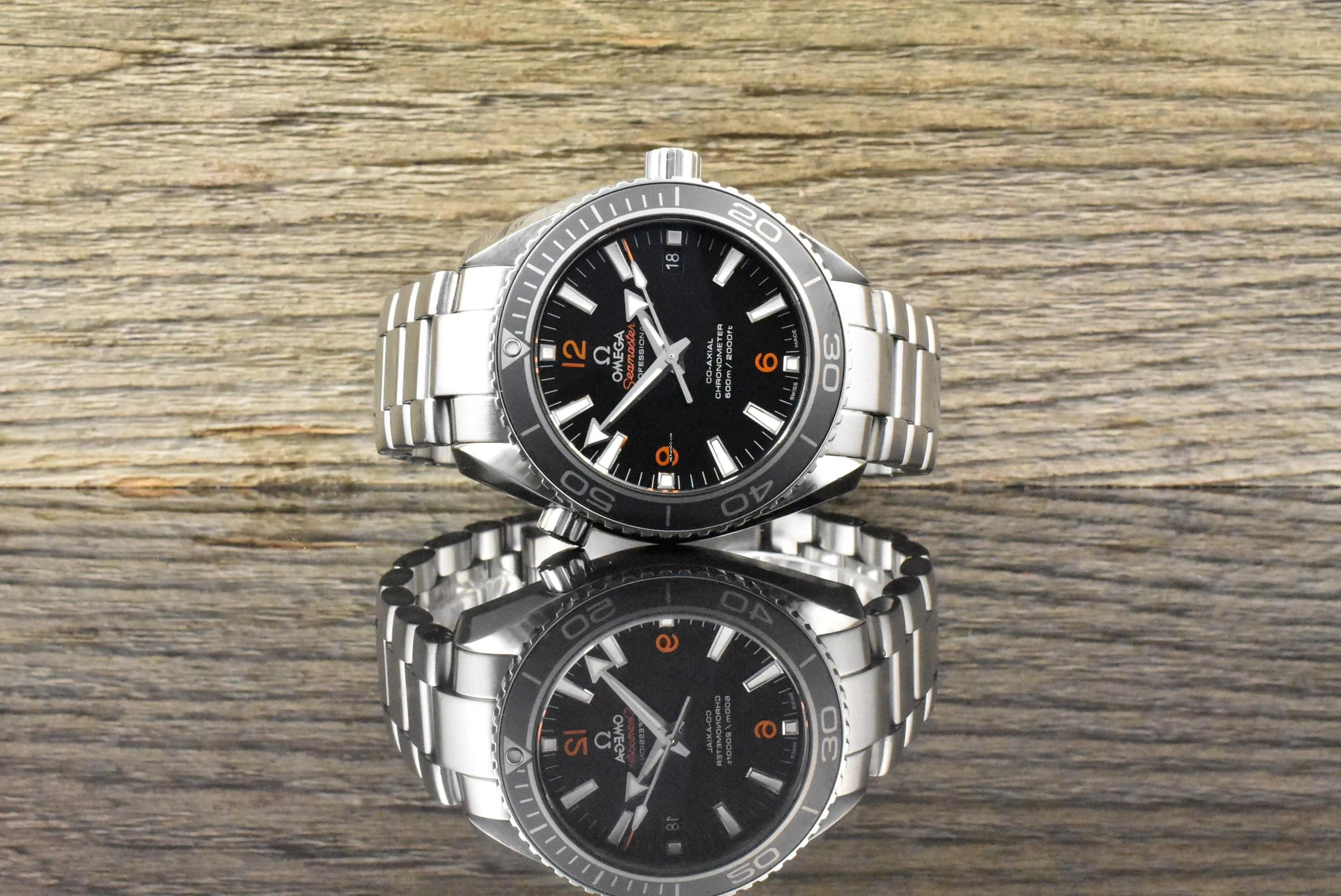 Omega Seamaster Planet Ocean 600M Co-Axial 42MM GRAY CERAMIC - Automatik