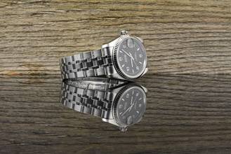 Thumbnail von Tudor Prince Date 74034 Stahl / Weißgold Explorer Dial Automatik - Zertifikat