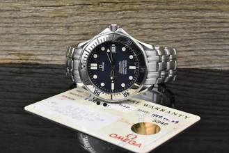 Thumbnail von Omega Seamaster Diver 300 M 41MM SERVICE Automatik Vintage 1998