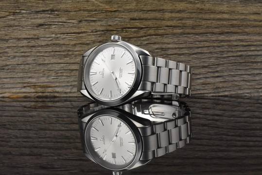  Omega Seamaster Aqua Terra 2517.30 Quarz Silver Dial Vintage 2005 